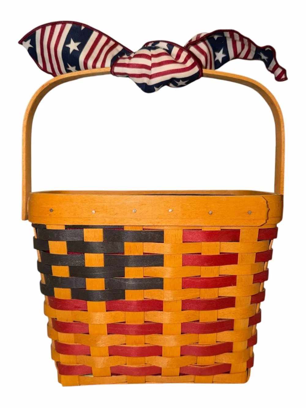 VINTAGE Longaberger 1998 25th Anniversary Basket